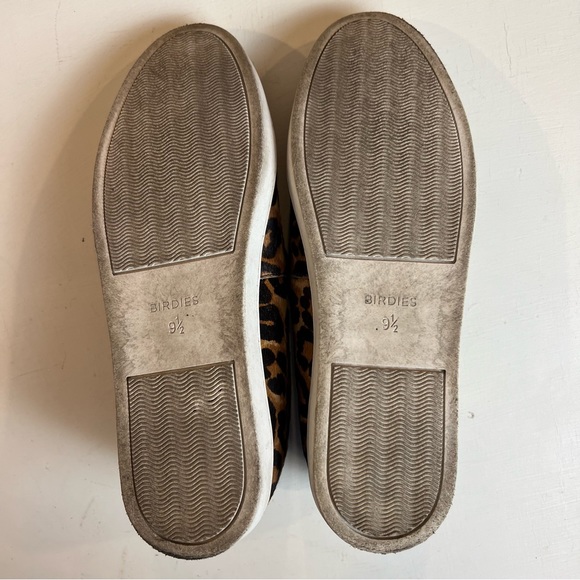 BIRDIES- The Swift Leopard Calf Print Slide On Fashion Sneaker - Picture 7 of 9